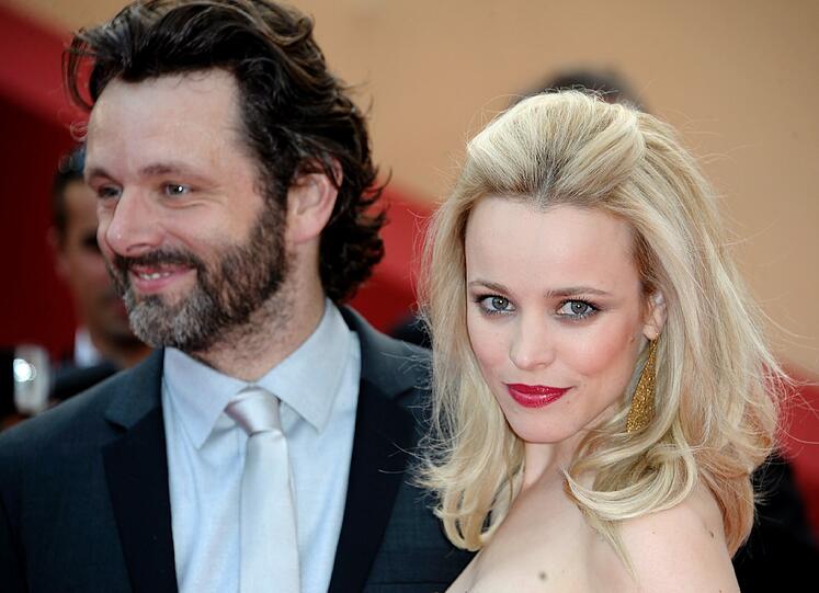 Die Schauspieler Michael Sheen und Rachel McAdams