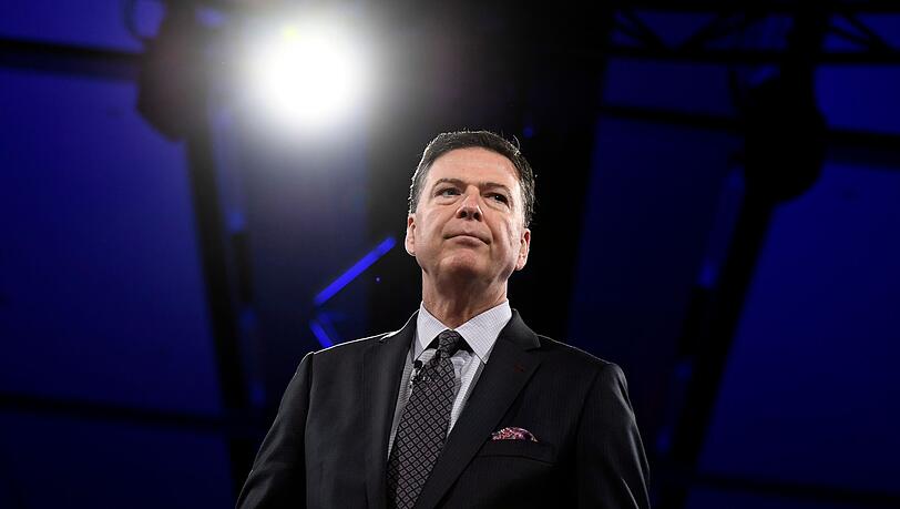 Ex-FBI-Chef Comey hat &Auml;rger wegen eines Fotos von Muscheln am Strand. (Archivbild)