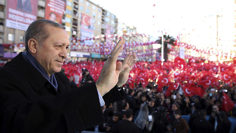 Recep Tayip Erdogan könnte im März nach Deutschland kommen.