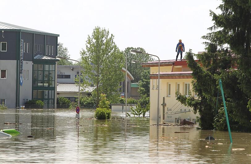 Land unter in Deggendorf - die Bilder