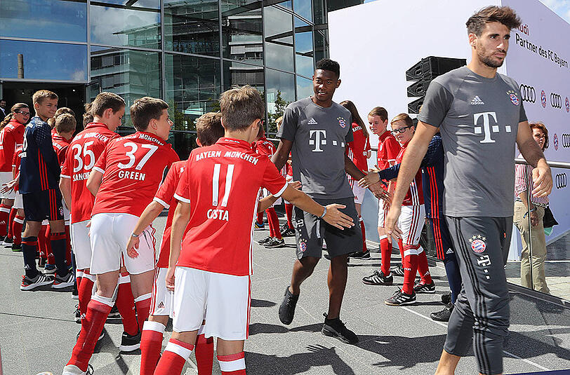 Javi Martinez (r.) und David Alaba.