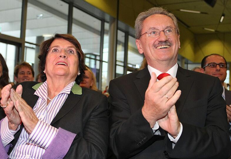 Münchens OB Christian Ude am Sonntag auf dem SPD-Parteitag. Zu den hohen Umfragewerten der CSU sagte er: &bdquo;Umfragen kann man kaufen, Wahlen
nicht.&ldquo;