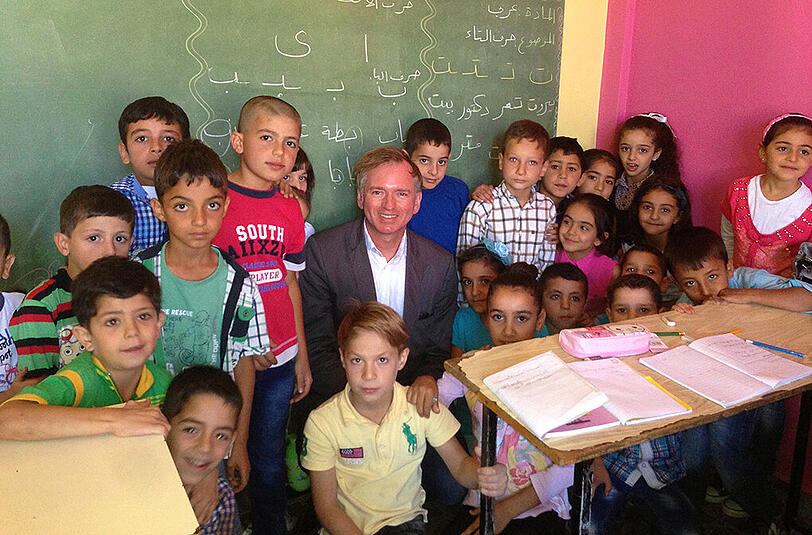 Lichtblick: 400 Flüchtlingskinder können jetzt im Libanon zur Schule gehen &ndash; manche zum ersten Mal.