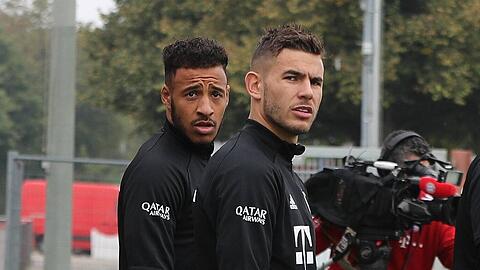 Ungewisse Zukunft beim FC Bayern München: Corentin Tolisso (l.) und Lucas Hernández.