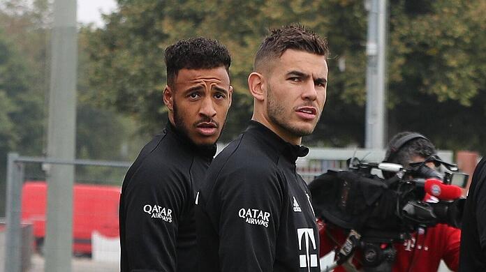 Ungewisse Zukunft beim FC Bayern München: Corentin Tolisso (l.) und Lucas Hernández.