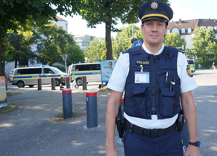 Andreas Franken von der Münchner Polizei.