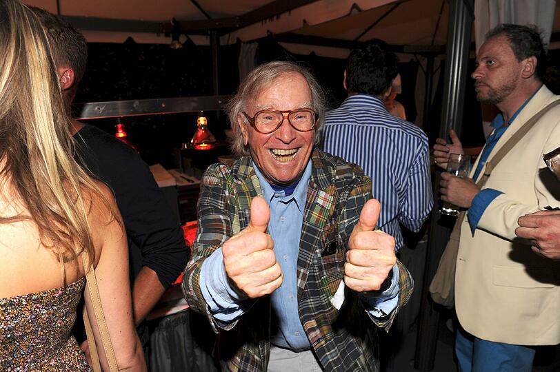 Klaus Doldinger in bester Stimmung