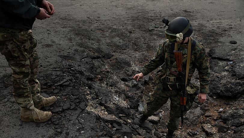 Die Kämpfe zwischen den russischen Truppen und der ukrainischen Armee dauern weiter an.