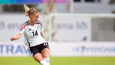 Janina Minge wurde nach der Verletzung von Lena Oberdorf in den Kader für das olympische Fußballturnier berufen. (Archivbild)