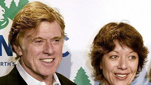 Robert Redford und Sibylle Szaggars Robert Redford und Sibylle Szaggars