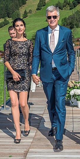 Produzenten-Ex Janine White Unternehmensberater Andreas Rüter.