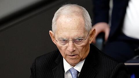 Bundestagspräsident und CDU-Präsidiumsmitglied Wolfgang Schäuble in Berlin.