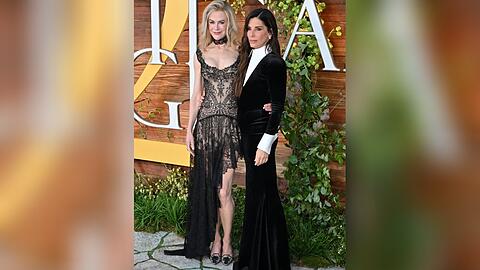 Nicole Kidman und Sandra Bullock bei der Premiere von "Zauberhafte Schwestern 2" in Kalifornien.