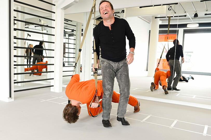 Frank Wörndl, Lothar Matthäus am TRX