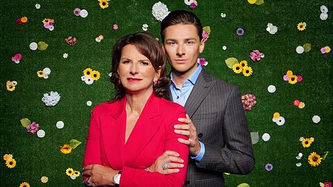 Unternehmerin Claudia Obert und Max Suhr
