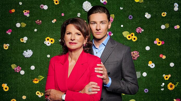Unternehmerin Claudia Obert und Max Suhr