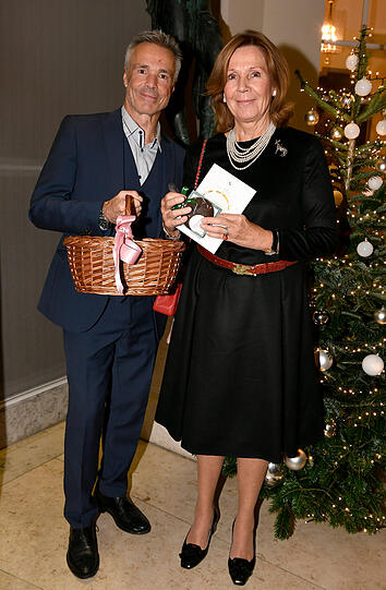 Hannes Jaenicke mit Prinzessin Ursula (Uschi) von Bayern