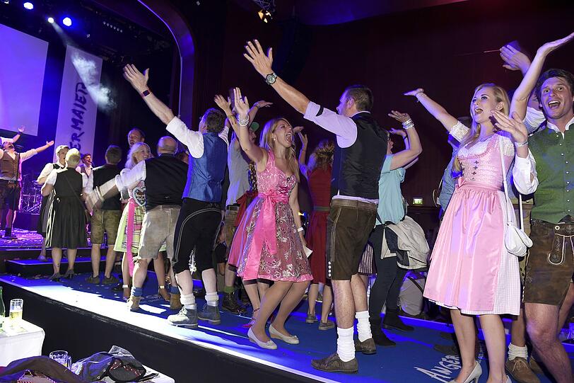 In der Alten Kongresshalle wurde bis 4:30 Uhr gefeiert.