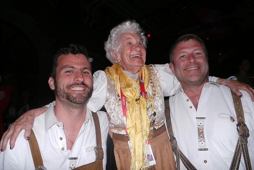 Heimatgefühle mit bayerischen Fans.