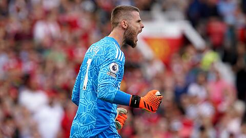 David de Gea stand zuletzt für Manchester United zwischen den Pfosten.