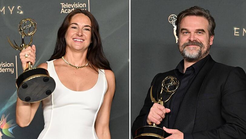 Unter anderem David Harbour und Shailene Woodley haben ihren ersten Emmy bekommen. Unter anderem David Harbour und Shailene Woodley haben ihren ersten Emmy bekommen.