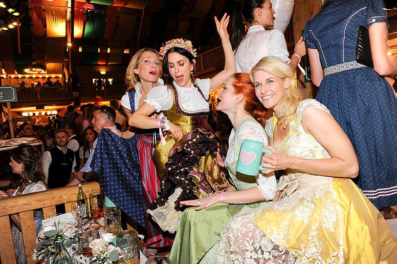 Ursula Karven, Viktoria Lauterbach, Barbara Meier und Natascha Grün