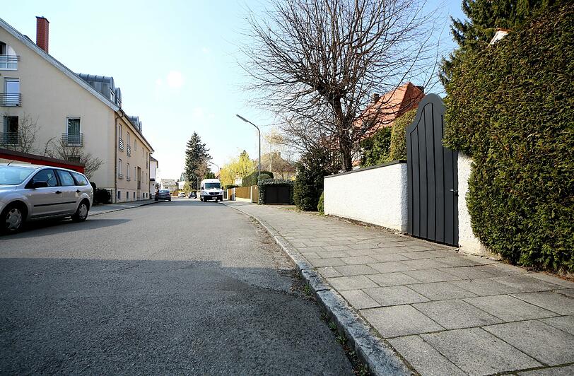 Tatort Pegnitzstraße: In einer Wohnung in dieser Straße (nahe Westfriedhof) fiel der Vergewaltiger über die junge Frau her.