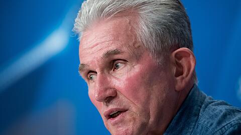 Jupp Heynckes spricht.