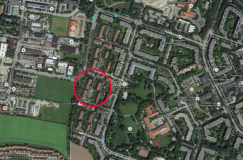 Der Friedrich-Beber-Weg bekommt bald ein neues Schild.	Foto: Google Maps