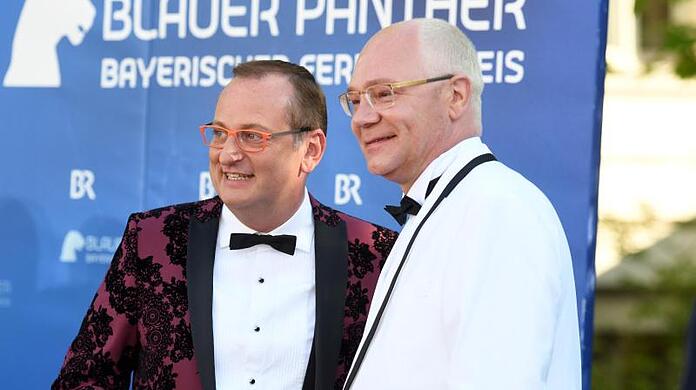 Martin Rassau, Kabarettist, und Volker Heißmann, Kabarettist.
