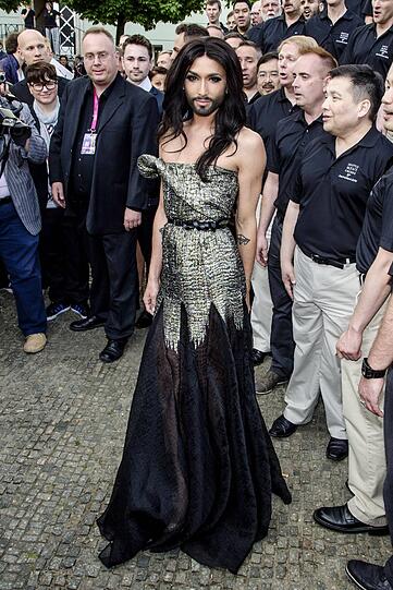 Conchita Wurst.