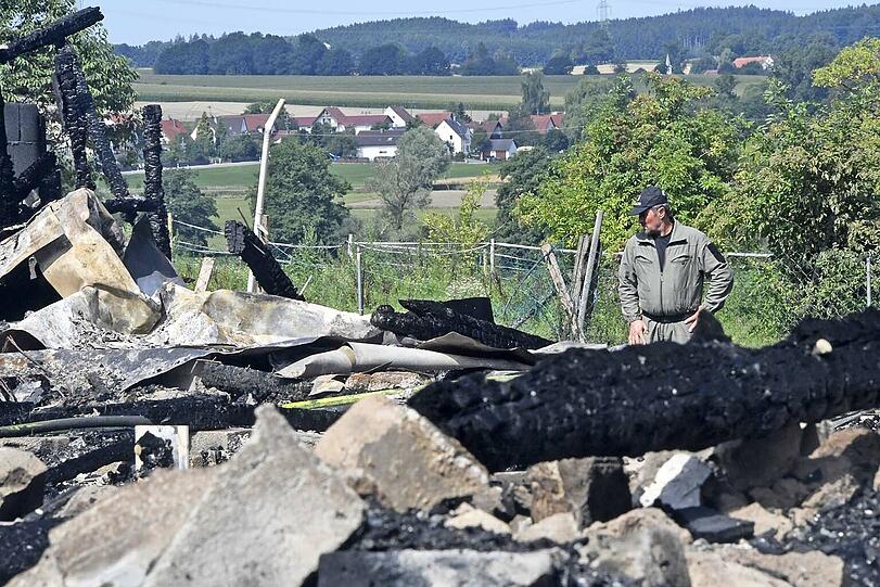 Durch den Brand im Freizeitpark bei Augsburg entstand ein Schaden in Millionenhöhe.