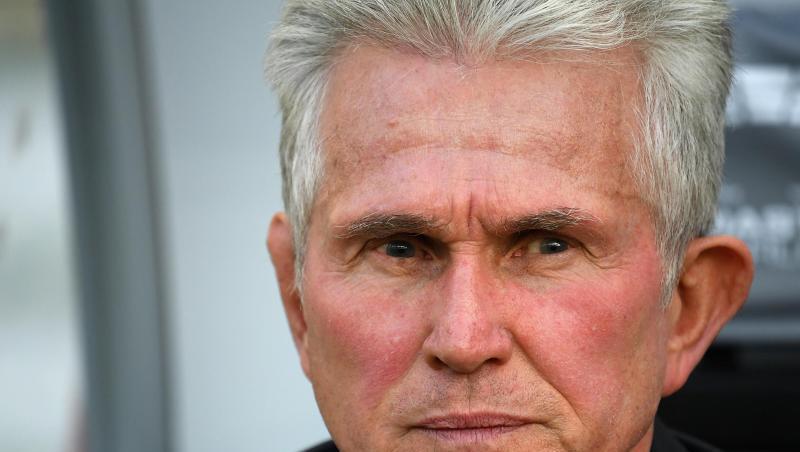 Damaliger Trainer Jupp Heynckes von Bayern München.