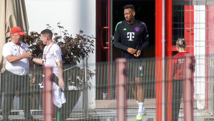 Ein gewohntes ungewohntes Bild: Jérôme Boateng ist zurück beim FC Bayern