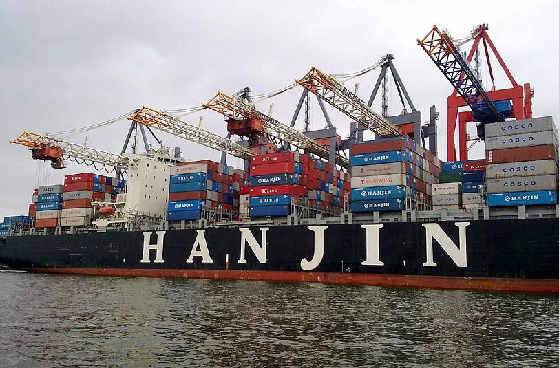 Hanjin Shipping ist die siebtgrößte Reederei der Welt. Foto: Mauritz Antin