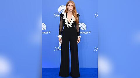 Jessica Chastain zeigt gern, was sie hat.