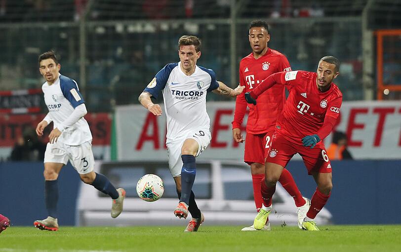 Thiago erwischte gegen Bochum einen schlechten Tag.
