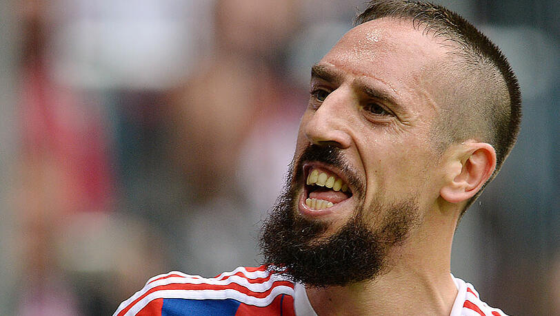 Franck Ribery absolvierte gegen Hertha sein 185. Ligaspiel - Rekord Franck Ribery absolvierte gegen Hertha sein 185. Ligaspiel - Rekord
