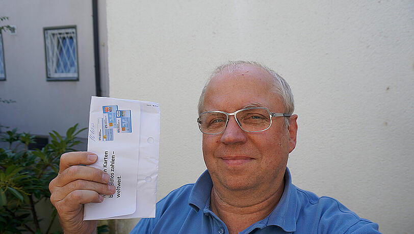 Überglücklich, dass das Geld wieder aufgetaucht ist: Ulrich Bayer. Überglücklich, dass das Geld wieder aufgetaucht ist: Ulrich Bayer.