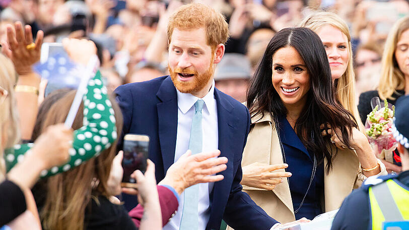 Prinz Harry und Herzogin Meghan traten im Frühjahr von ihren royalen Verpflichtungen zurück