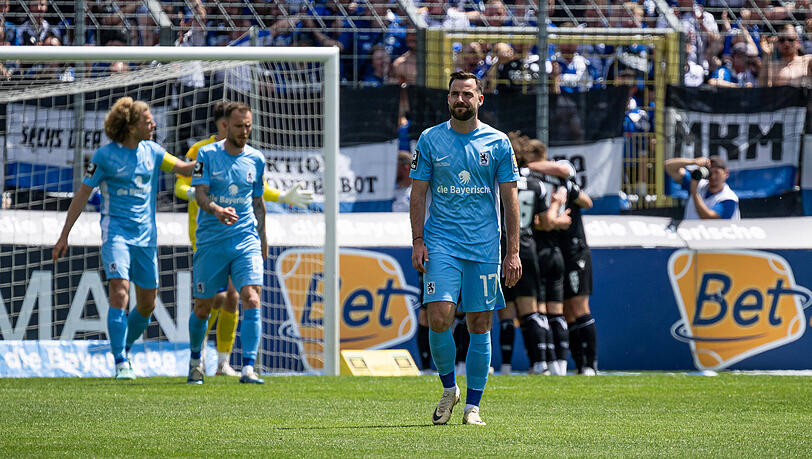 Der TSV 1860 verliert gegen Arminia Bielefeld mit 0:2.