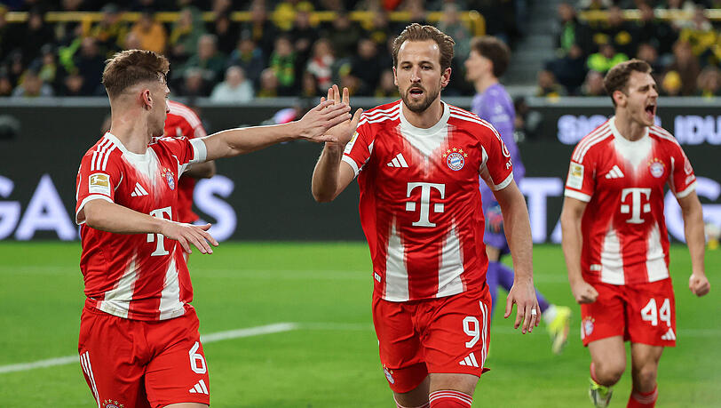 Zwei unverzichtbare Leistungstr&auml;ger des FC Bayern: Joshua Kimmich und Torj&auml;ger Harry Kane