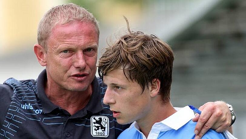 Trainer Torsten Fröhling mit seinem Schützling Richard Neudecker. Trainer Torsten Fröhling mit seinem Schützling Richard Neudecker.