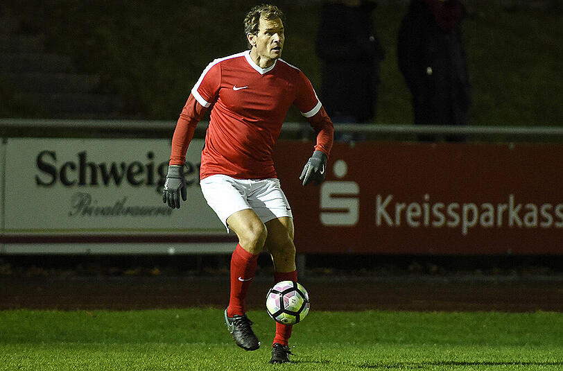 Jens Lehmann am Montagabend beim Freizeit-Spiel in Aschheim