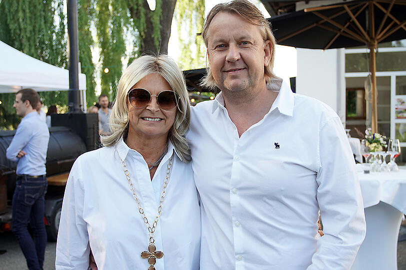 Inge Kiermeier und Tobias Neuhofer.