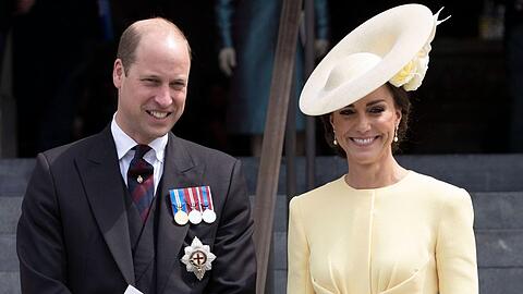 Prinz William und Prinzessin Kate sind jetzt "The Prince and Princess of Wales".