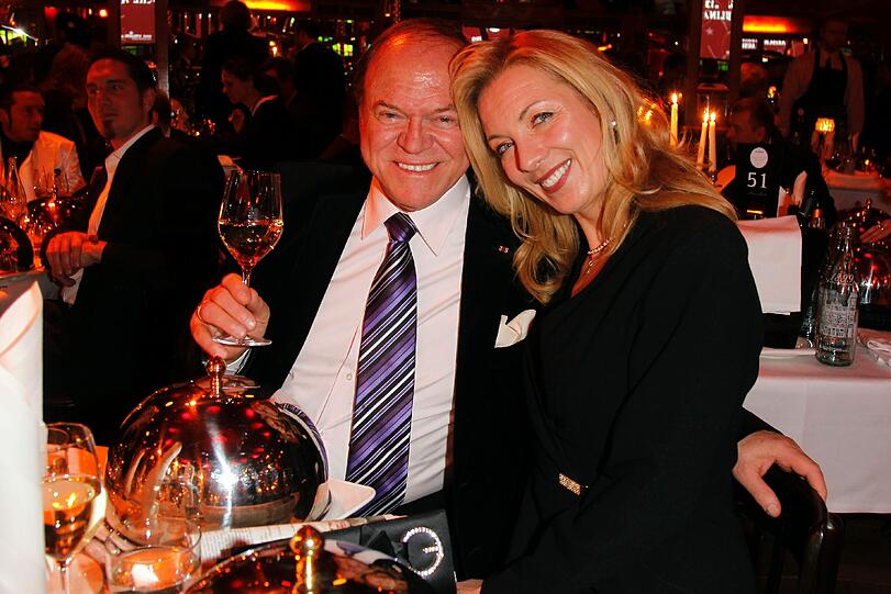 Der Südtiroler Heinz Winkler mit seiner Frau Denise.