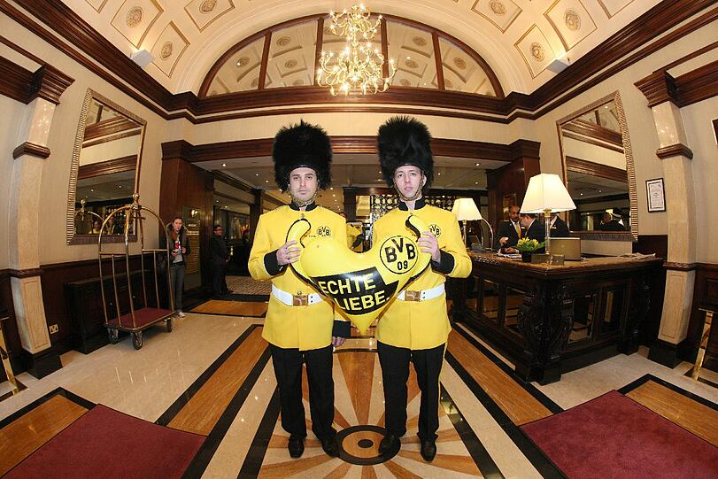 Der BVB in London - die Bilder