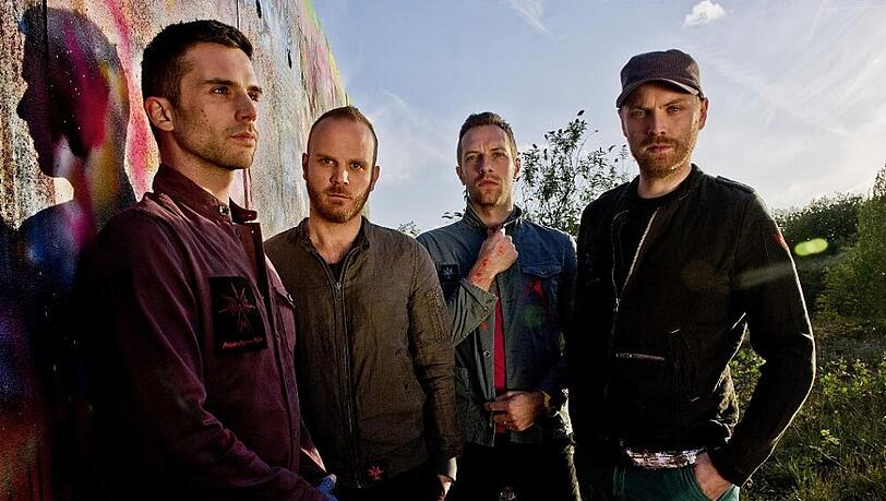 Chris Martin (2.v.r.) und Coldplay machen wieder Musik Chris Martin (2.v.r.) und Coldplay machen wieder Musik
