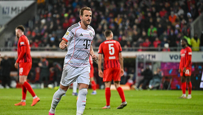 Harry Kane jubelt auch in Heidenheim.